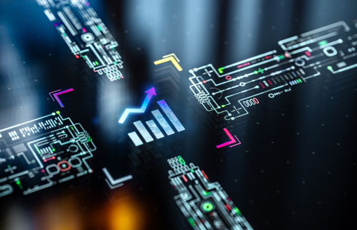 Business Growth Tech Concept