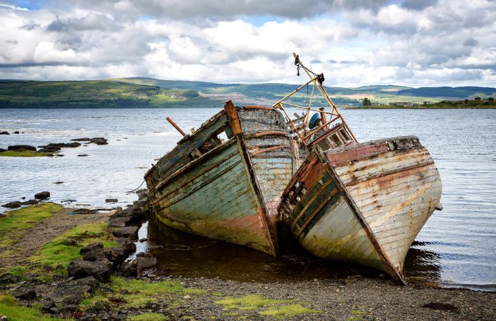 Old Abandoned Boats