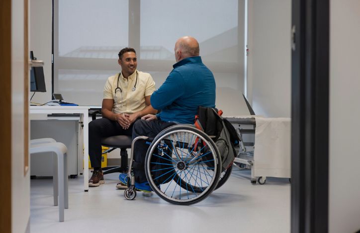 Doctor Talking With Patient